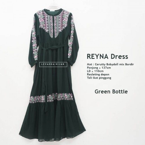 Reyna-010 Gamis Cerutty Babydoll Bordir